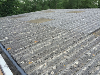 Original Asbestos Roof Panels